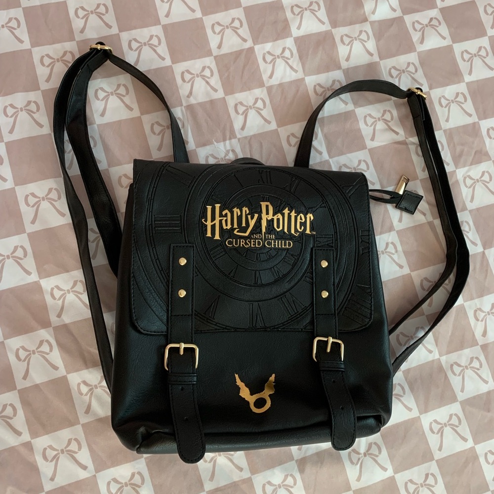 Harry Potter and the Cursed Child black backpack